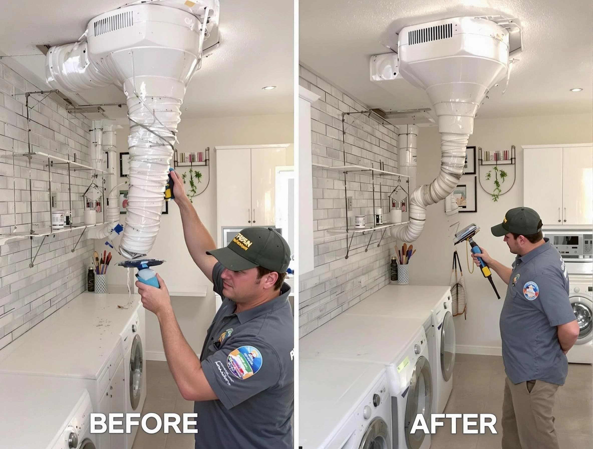 Professional dryer exhaust vent cleaning by Montevallo Dryer Vent Cleaning in Montevallo
