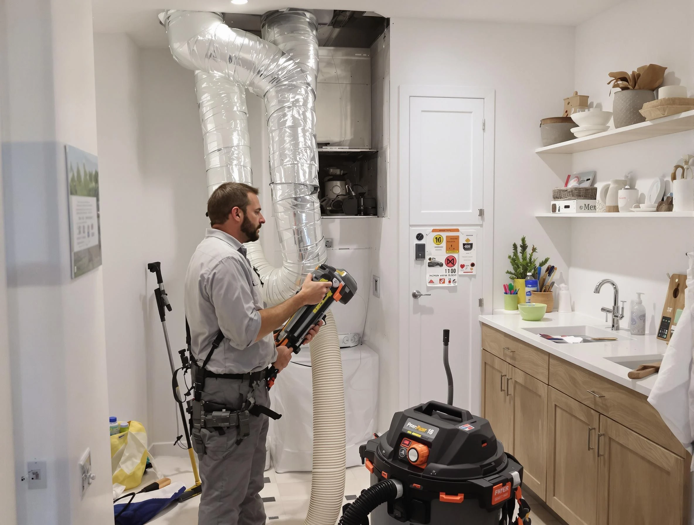 Clogged Dryer Vent Cleaning in Montevallo