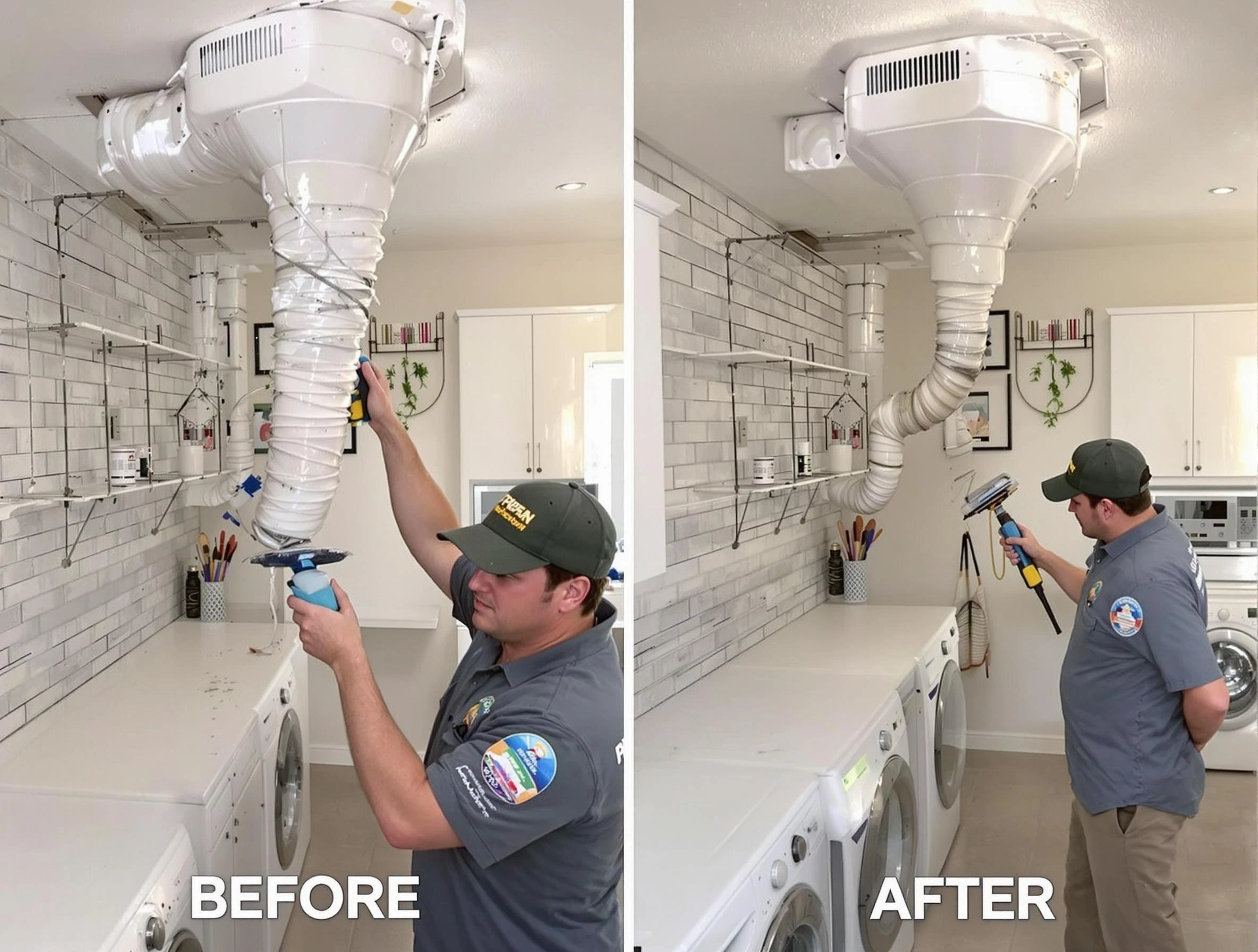 Professional dryer exhaust vent cleaning by Montevallo Dryer Vent Cleaning in Montevallo