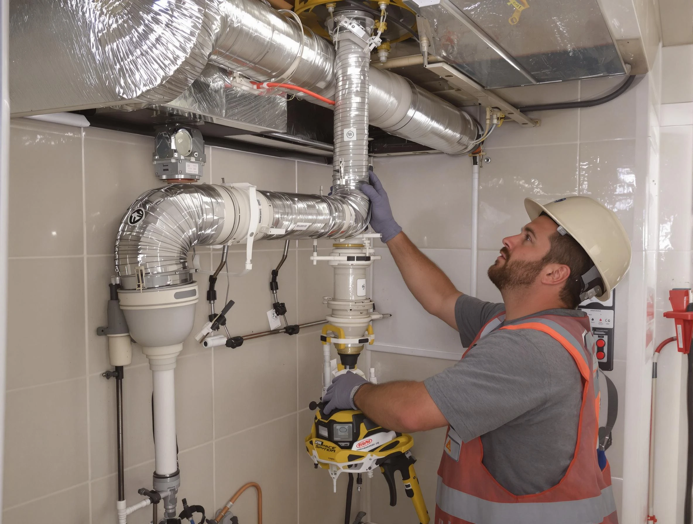 Montevallo Dryer Vent Cleaning expert performing professional dryer vent repair and installation in Montevallo